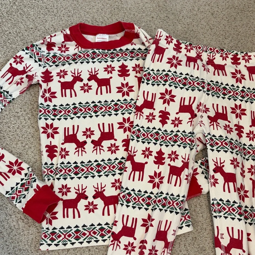 Hanna Andersson Dear Deer PJ Set, 10